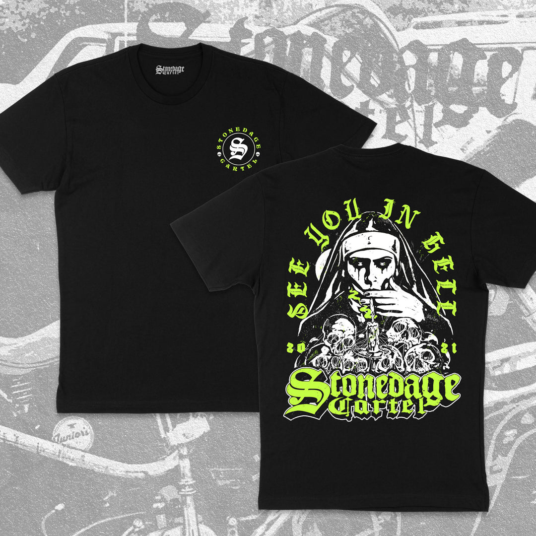See You In Hell Stonedage Cartel Unisex Tee