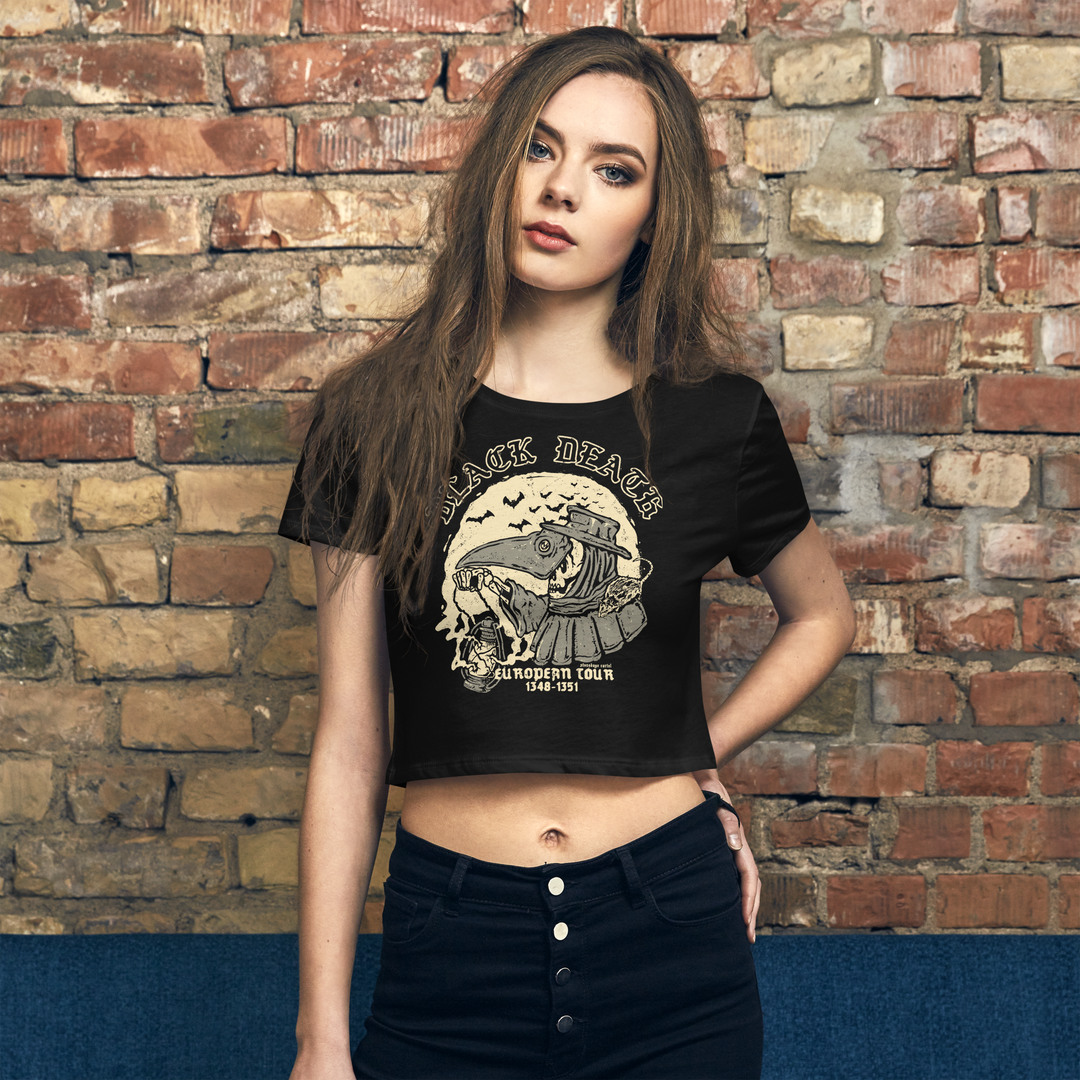 Black Death Women’s Crop Tee