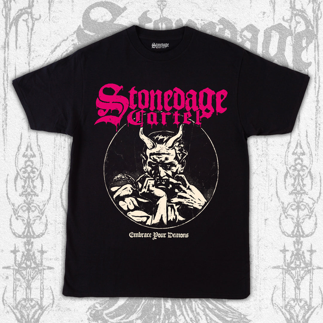 Embrace Your Demons Dark Goth Unisex T-shirt