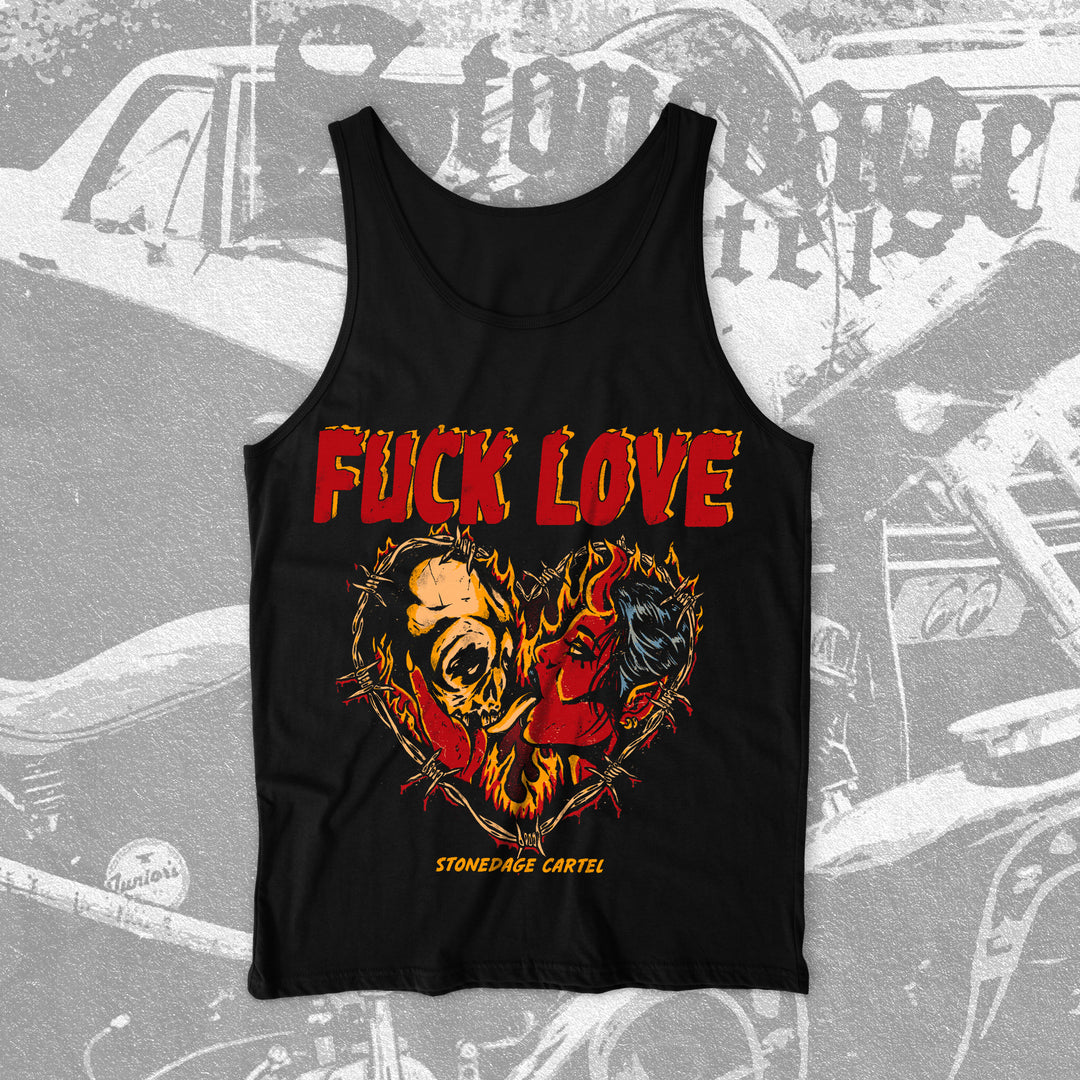 'Fuck Love' Unisex Tank Top