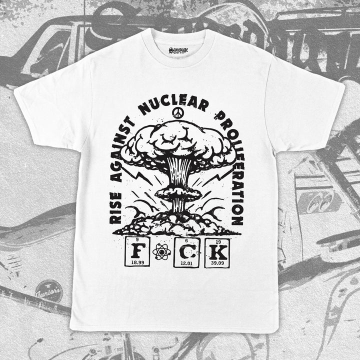 'Rise Against Nuclear Proliferation' Unisex Tee