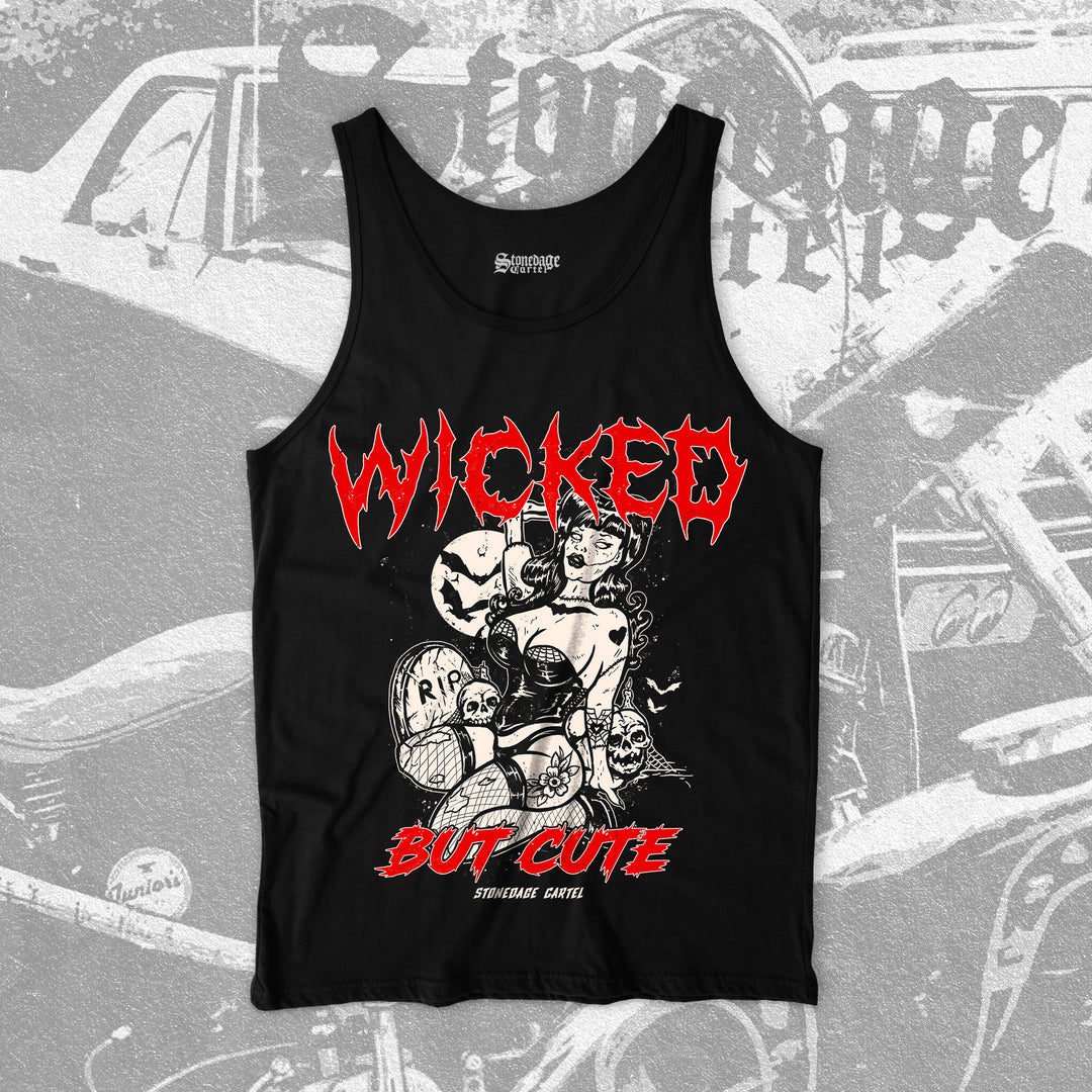 'Wicked But Cute' Unisex Tank Top