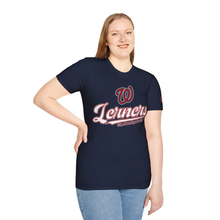 Sell The Team "W Lerners" Baseball Style Blue T-Shirt