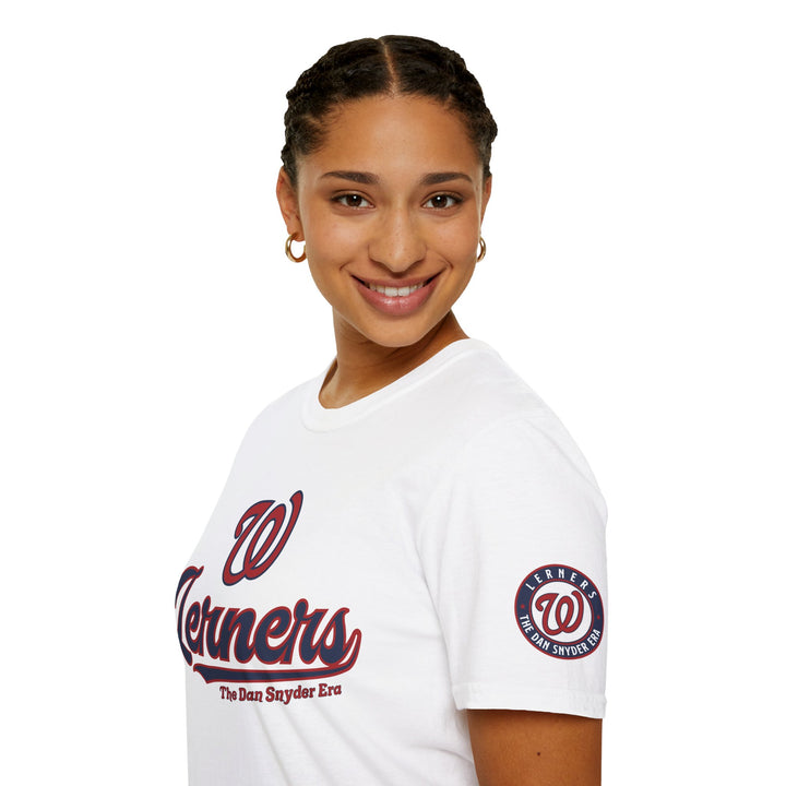Sell The Team "W Lerners" Baseball Style White T-Shirt