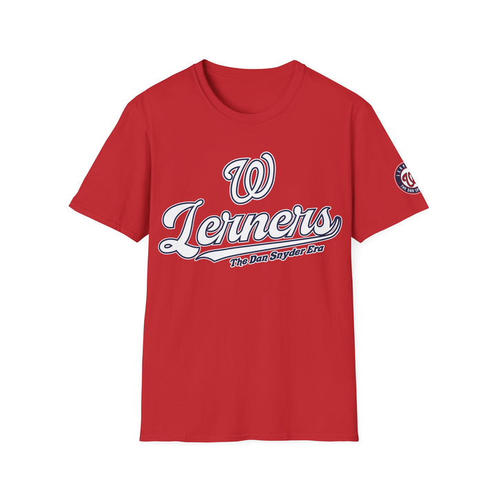 Sell The Team "W Lerners" Baseball Style Red T-Shirt