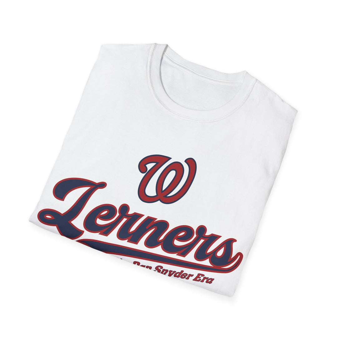 Sell The Team "W Lerners" Baseball Style White T-Shirt