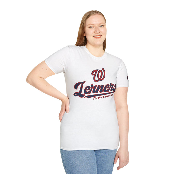 Sell The Team "W Lerners" Baseball Style White T-Shirt
