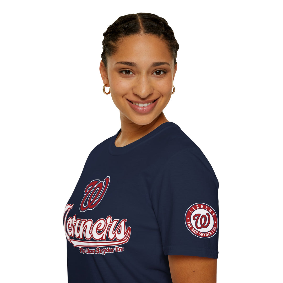 Sell The Team "W Lerners" Baseball Style Blue T-Shirt