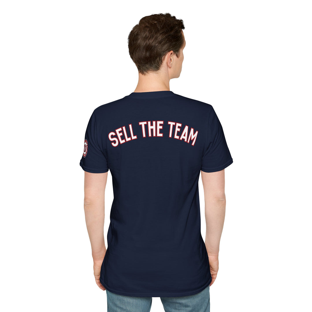 Sell The Team "W Lerners" Baseball Style Blue T-Shirt