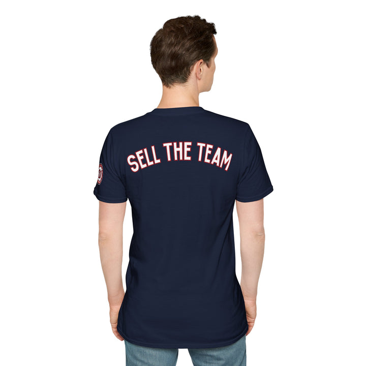 Sell The Team "W Lerners" Baseball Style Blue T-Shirt