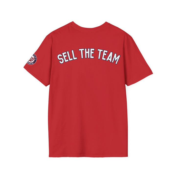 Sell The Team "W Lerners" Baseball Style Red T-Shirt