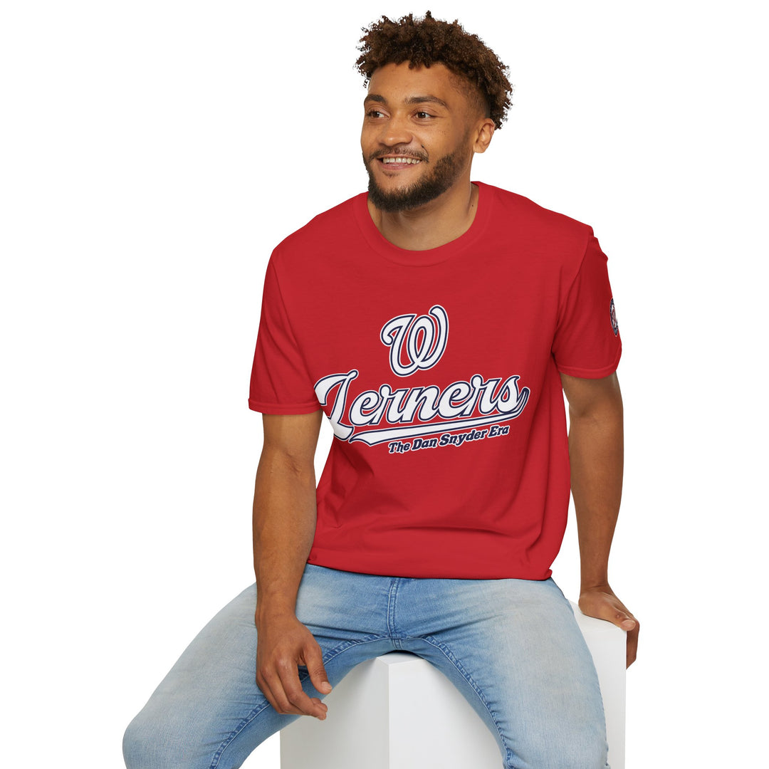 Sell The Team "W Lerners" Baseball Style Red T-Shirt