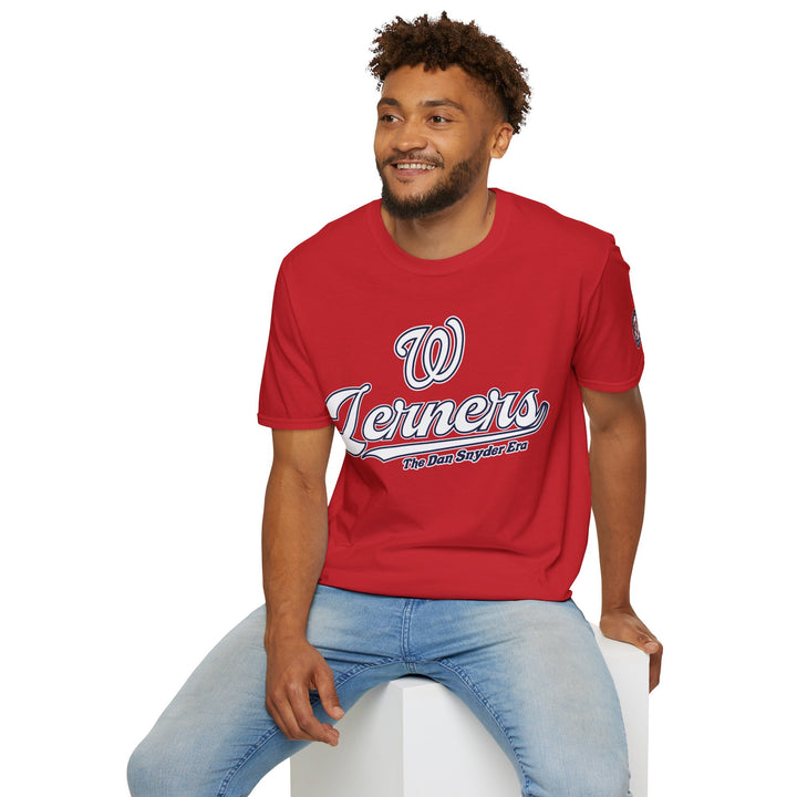 Sell The Team "W Lerners" Baseball Style Red T-Shirt