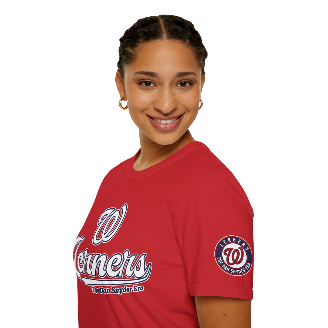 Sell The Team "W Lerners" Baseball Style Red T-Shirt