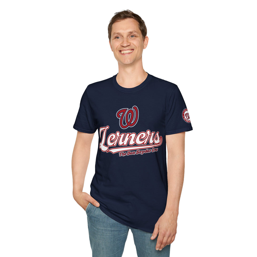 Sell The Team "W Lerners" Baseball Style Blue T-Shirt
