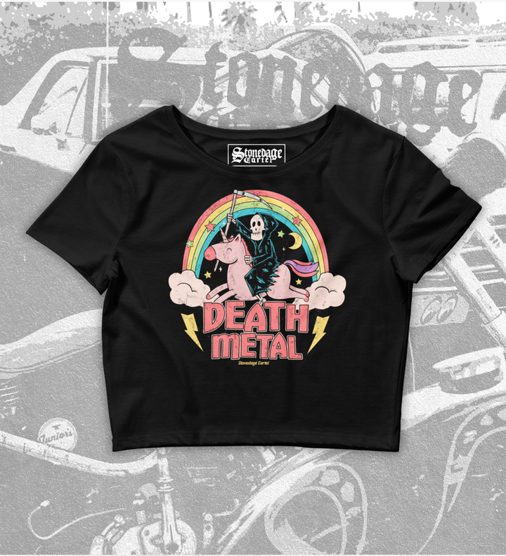 Death Metal Women’s Crop Tee