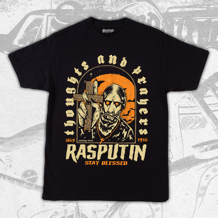 Rasputin - Stay Blessed Unisex T-shirt, Rasputin Goth Historic Unisex T-shirt