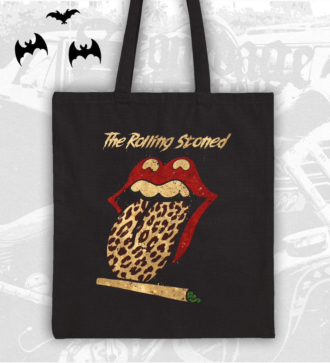 The Rolling Stoned Tote Bag