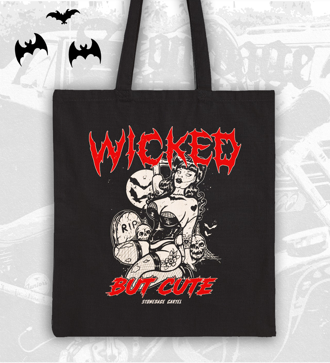 Wicked But Cute Tote Bag